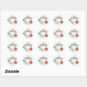 vers ronde sticker (Vel)