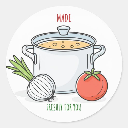 vers ronde sticker (Voorkant)