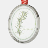 VERS ROZEMARIJN Premium Rond Ornament (Links)