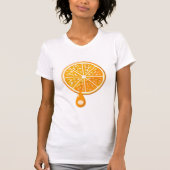 Vers Sinaasappel Vrouwen T-shirt (Voorkant)