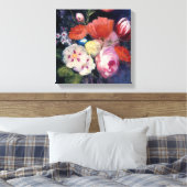 Vers snijveerventilator canvas afdruk (Insitu (Slaapkamer))