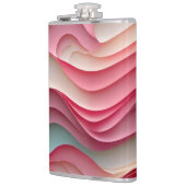 Vers Snoep gekleurde golven Heupfles (Links)