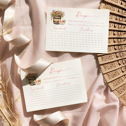 Vers uit de markt Vrijgezellenfeest Recept Kaart