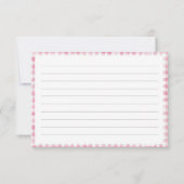 Vers uit de markt Vrijgezellenfeest Recept Kaart (Achterkant)