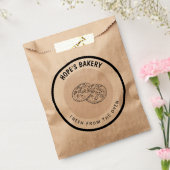 Vers uit de oven  bedankzakje (Gezegeld)