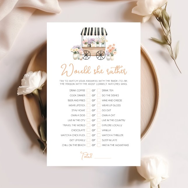 Vers van de markt Bloemen zou ze liever spel (Creator heeft geüpload)