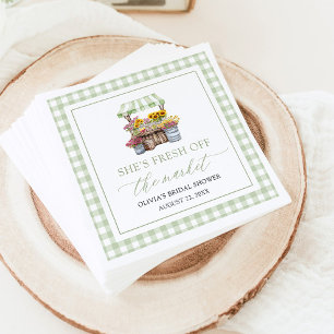 Vers van de markt Boerenmarkt Bruiloft Bridal Show Servet