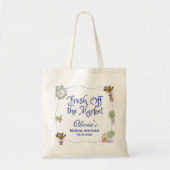 Vers Van de Markt Bruidsfeest Whimsisch Tote Bag (Voorkant)
