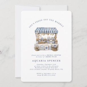 Vers van de markt - Coastal Market Bridal Kaart