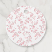 Vers van de markt Liefde in Bloom Vrijgezellenfees Bedankjes Labels (Achterkant)