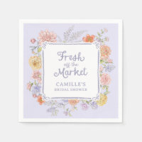 Vers van de markt Paarse Bloemen Vrijgezellenfeest