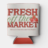 Vers Van de Markt – Persoonlijke Moderne Bruidsmod Blikjeskoeler (Voorkant)