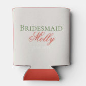 Vers Van de Markt – Persoonlijke Moderne Bruidsmod Blikjeskoeler (Achterkant)