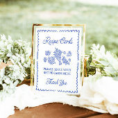 Vers van de markt Recept Kaarten Douche Teken Poster