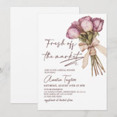 Vers van de markt Vrijgezellenfeest Kaart (Voorkant / Achterkant)