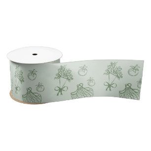 Vers van de Markt Whimsical Salie groen Lint
