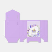Vers Violet | Unicorn Birthday Party Dank u Bedankdoosjes (Uitgevouwen)