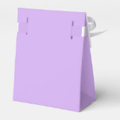 Vers Violet | Unicorn Birthday Party Dank u Bedankdoosjes (Achterkant)