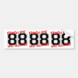 vers voor '88 bumpersticker