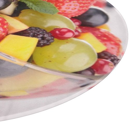 Vers vruchtensalade snijplank (Hoek)