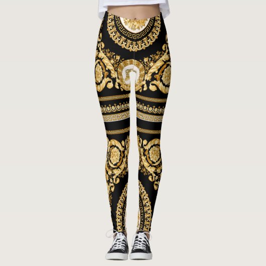 Versace or leggings Barocco. Performances GYM (Devant)