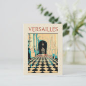 Versailles château afbeelding Frans Briefkaart (Staand voorkant)
