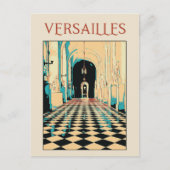 Versailles château afbeelding Frans Briefkaart (Voorkant)