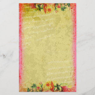 Versailles Collectie Rozen Stationery Briefpapier