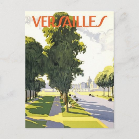 Versailles France Briefkaart (Voorkant)