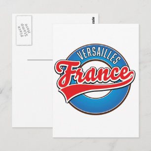 Versailles France logo Briefkaart