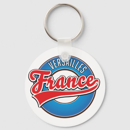 Versailles France logo Sleutelhanger (Voorkant)