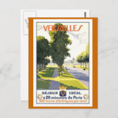Versailles  Frans reisbureau Briefkaart (Voorkant / Achterkant)