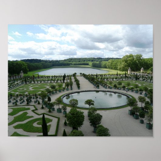 Versailles Jardin Orangerie Photo Poster France (Devant)