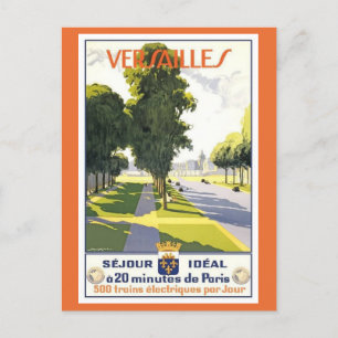  Versailles Palace Castle Paris Reizen Briefkaart