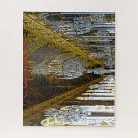 Versailles Paris. Jigsaw Puzzle (Vertical)
