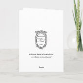 Versailles Roses DE La Marie Antoinette Kaart (Achterkant)