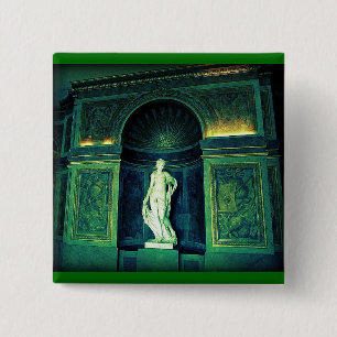 Versailles vierkante button 5,1 cm
