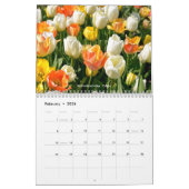 Verscheidene bloemen 12-maandenkalender kalender (Feb 2026)