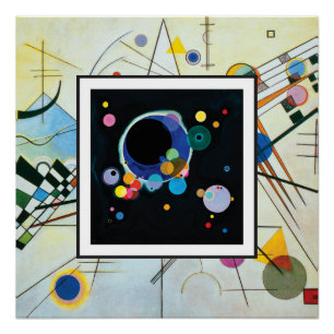 Verscheidene Circles in Samenstelling VIII door Ka Perfect Poster