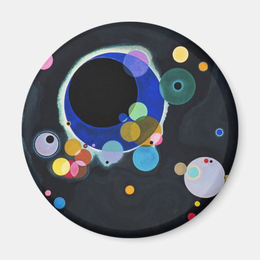 Verscheidene cirkels magneet (Voorkant)