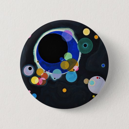 Verscheidene cirkels ronde button 5,7 cm (Voorkant)
