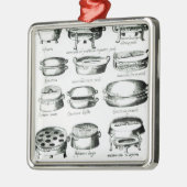 Verscheidene koelschepen, 1570 metalen ornament (Links)