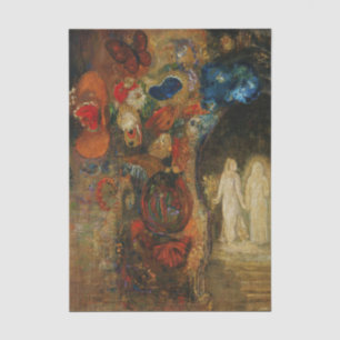 Verschijning door Odilon Redon Tissuepapier
