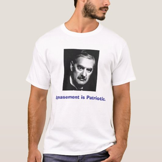 Verschijning is patriottisch. t-shirt (Voorkant)