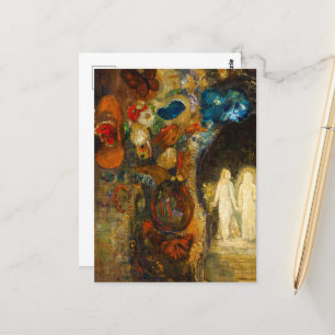 Verschijningen, 1910 door Odilon Redon Briefkaart