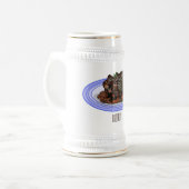 Verschijnte afbeelding van de cartoon van de bierpul (Voorkant links)