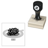 Verschijnte afbeelding van de cartoon van de  	rubberstempel (Gestempeld)