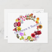 Verschil is mooi briefkaart (Voorkant / Achterkant)