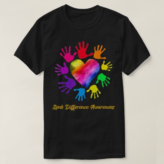 Verschil tussen arm en arm verschil verschil Gi T-shirt (Design voorkant)