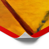 Verschilderen van poster met kast 16 (Hoek)